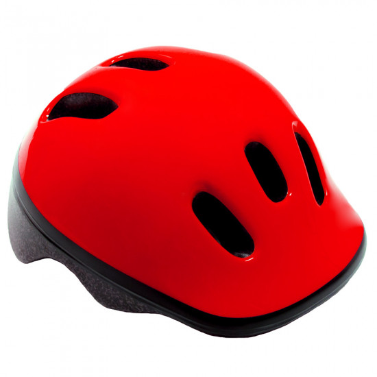 Kerékpáros sisak S (MV6-2)S= 48-52 cm piros