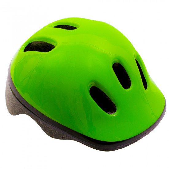 Kerékpáros sisak S (MV6-2)S= 48-52 cm zöld
