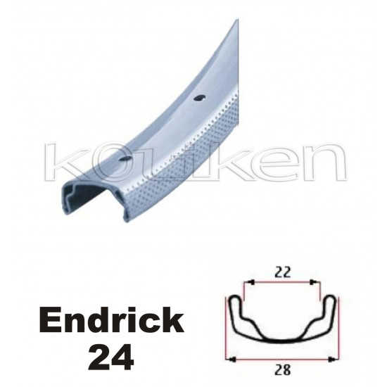 Abroncs 28x1 1/2 acél 25-635 erősített