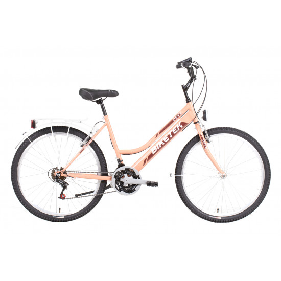 26 Biketek Oryx ATB kerékpár női rozé váltós