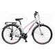 LYNX Kerékpár 28"  21 seb. 17" váz fehér-pink LADY BALTIC- Trekking ( súly: 16,3kg)