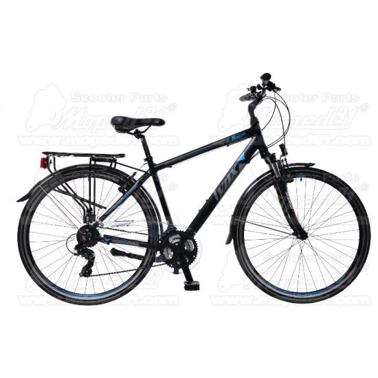 LYNX Kerékpár 28"  21 seb. 19" váz matt black- UV blue MAN BALTIC- Trekking  ( súly: 16,3 kg)