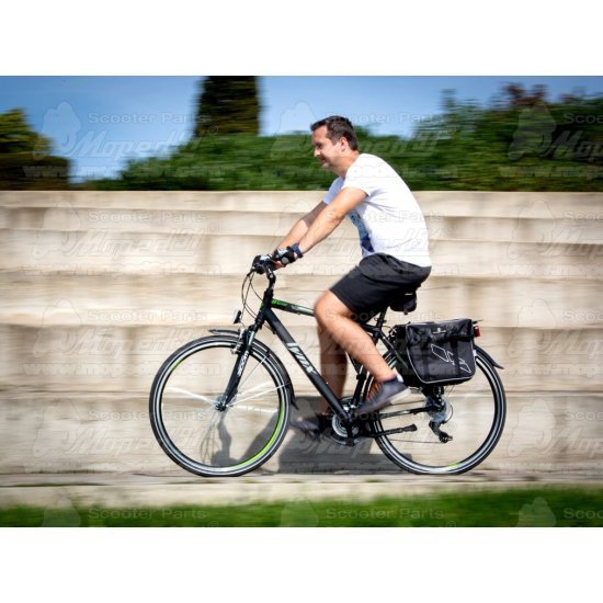 LYNX Kerékpár 28"  21 seb. 21" váz matt black- UV green MAN BALTIC- Trekking  ( súly: 16,3 kg)