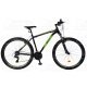 LYNX Kerékpár 29"  21 seb. 21" váz matt black- UV green MAN ARTIC- MTB, V-fék   ( súly: 15,5 kg)
