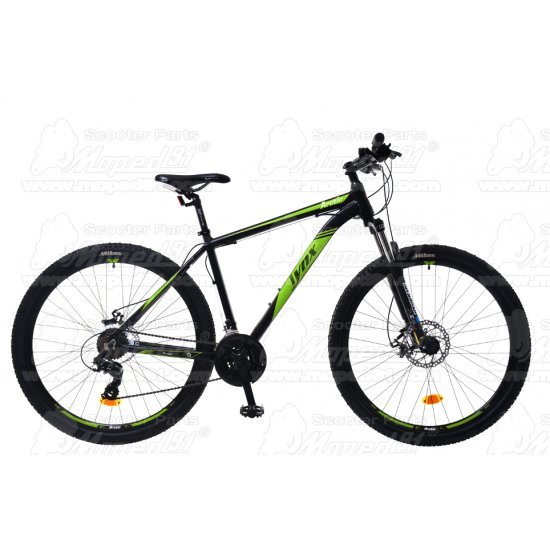 LYNX Kerékpár 29"  21 seb. 21" váz matt black- UV green MAN ARTIC- MTB, Tárcsafék ( súly: 15,5 kg)