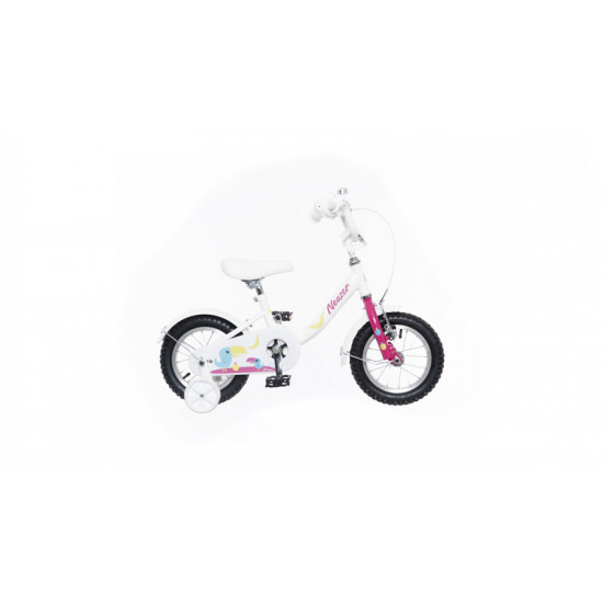 BMX 12 lány fehér/pink tucán